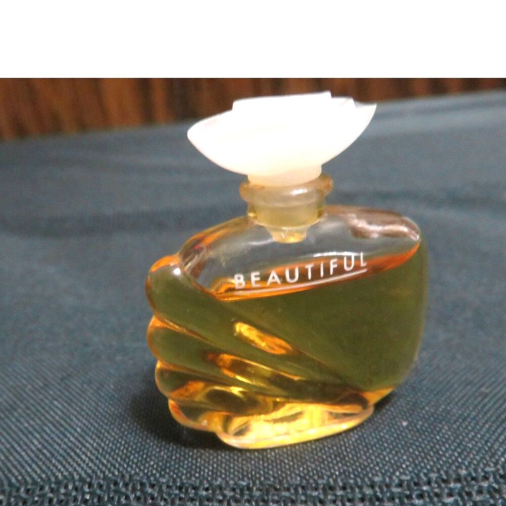 ESTEE LAUDER BEAUTIFUL PERFUME DAB ON SMALL BOTTLE .12 0Z